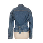 AGOLDE Zyla Cinch Jacket - Cascade Blue - Size Medium