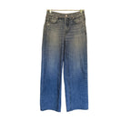 RAG & BONE Wide Leg Miramar Wide Pant - Medium Blue - Size Small
