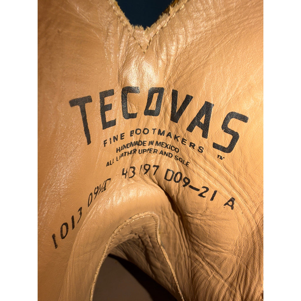Tecovas The Dean Zip Boot - Honey Suede Leather - 9.5D