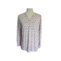 Little Sleepies Pastel Rainbows Women's Pajama Top - Size Medium