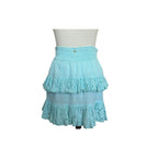 PQ Swim Ari Eyelet Mini Skirt - Divine - Size XS/S | Beach Cover-Up