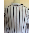 EBERJEY Modal Seep Shirt Dress - Striped - L