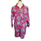 Mahogany Store Dahlia Print Nightshirt Pajama - M