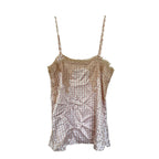 Cami NYC The Sweetheart Lace silk Charmeuse Top - Pink Checked - Size XS