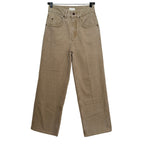POETRY Cotton Straight Leg Jeans - Washed Stone - 4