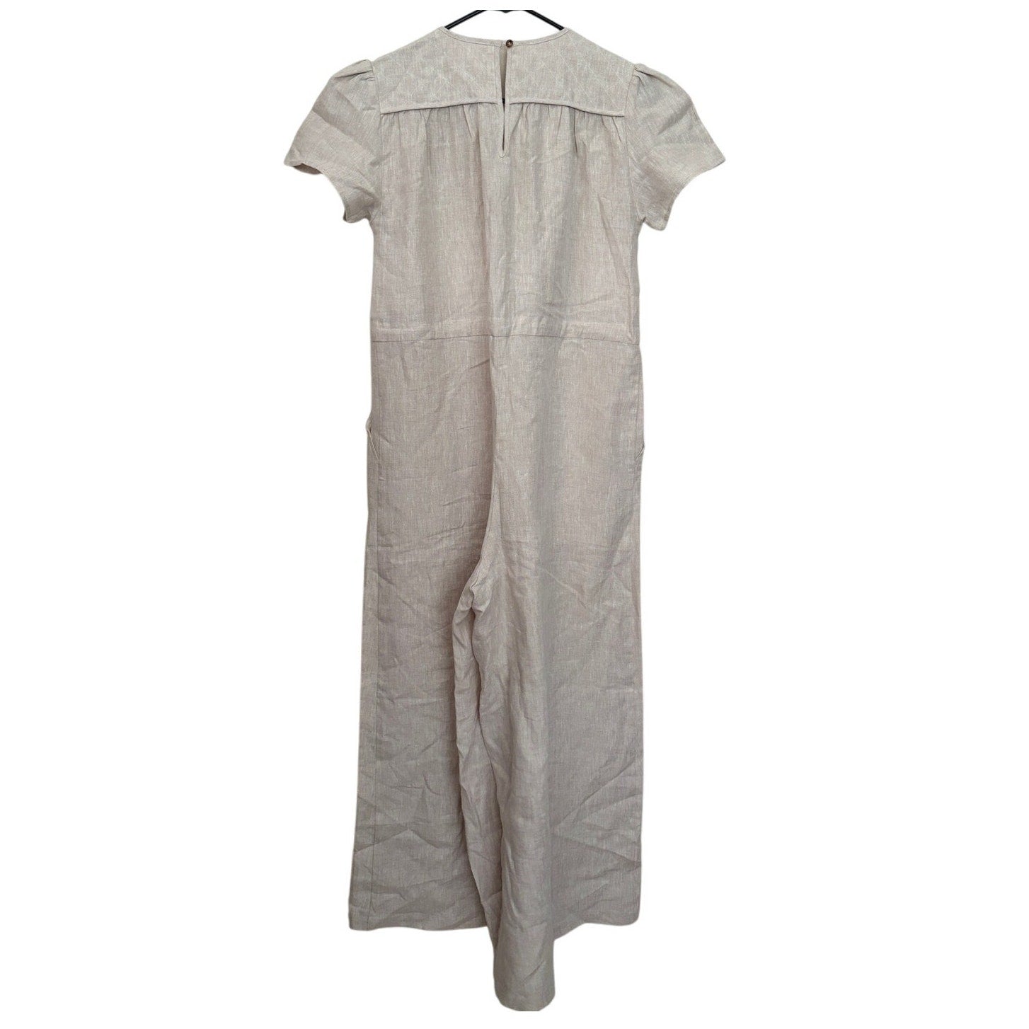 Christy Dawn The Dawn Jumper  - Oatmeal Linen - Size Small
