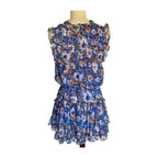 Misa Los Angeles Aila Dress - Blue Pansy - Size Small