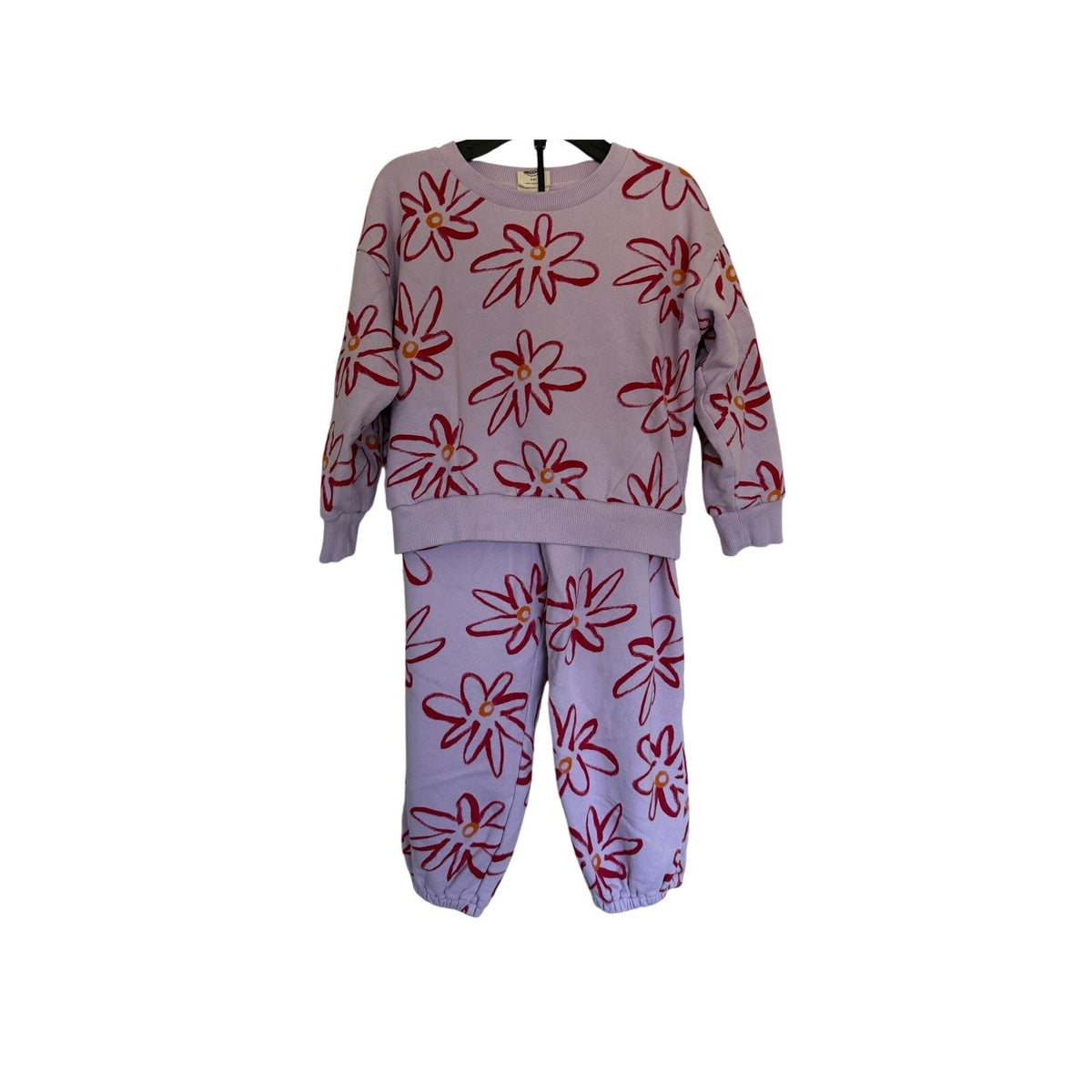 Milk Teeth Charlie Sweat Set - Lilac - Size 8-9 Years