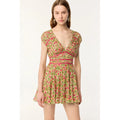 Poupette St Barth Ciao Mini Dress  - Pink Honolulu - Size XS