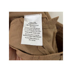 MARA HOFFMAN Dita High Waisted Pleated Pants - Khaki Tan - Size 4