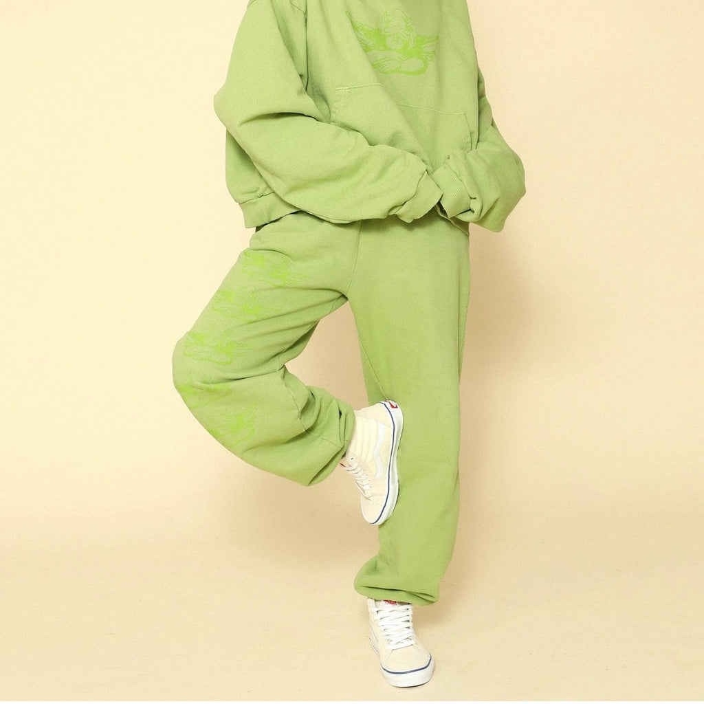 Boys Lie - Read Me Revamp Sweatpants - Green - Size Extra Small