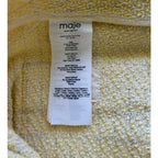 Maje Tweed Pants - Pale Yellow - Size FR 36 / Small