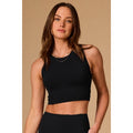 ALALA Tilly Long Line Bra - Black - Medium