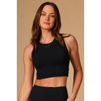 ALALA Tilly Long Line Bra - Black - Medium