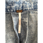 FREE PEOPLE Charlie Denim Shirt - Blue - Size Small