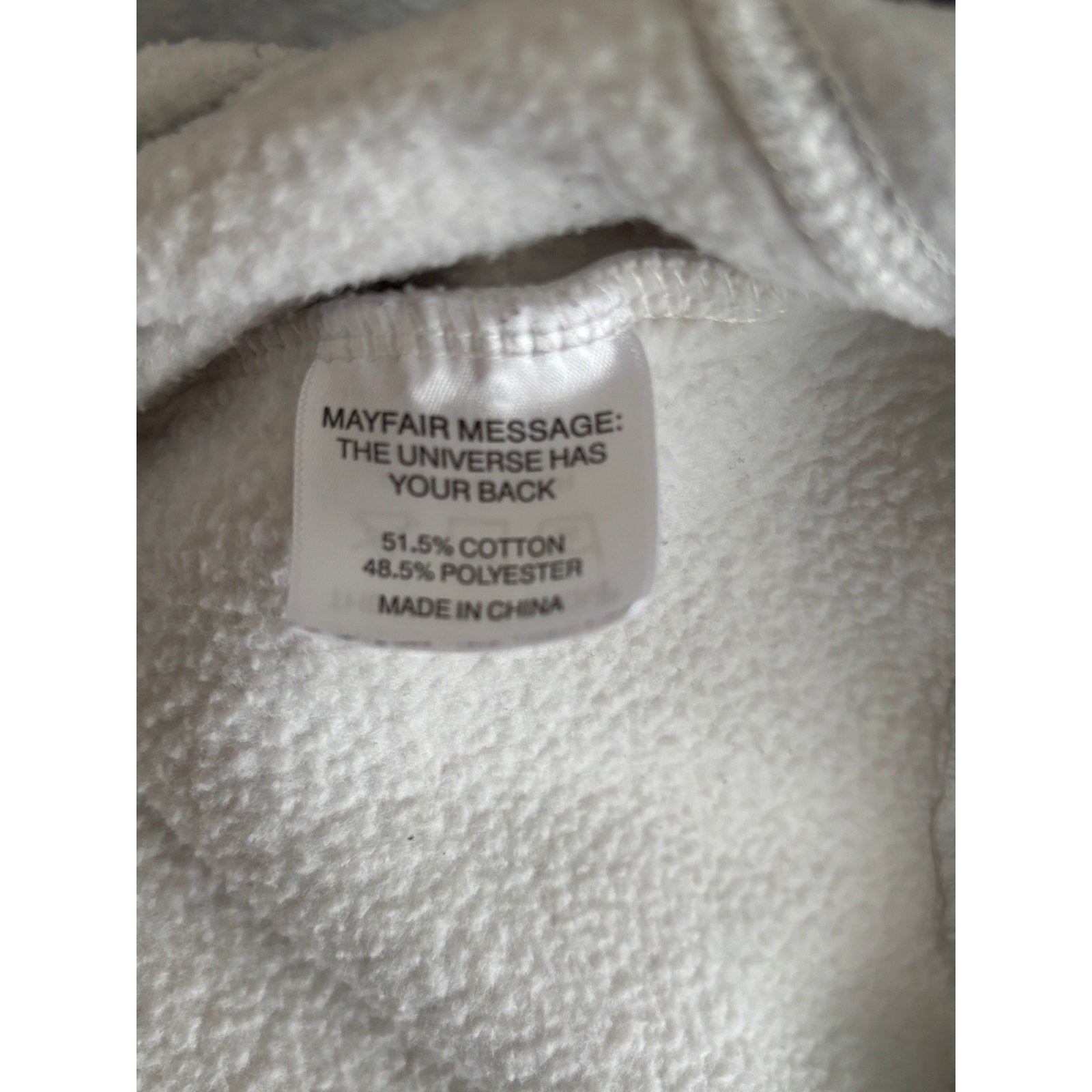 THE MAYFAIR GROUP Empathy Oversized Sweatshirt - Gray - One Size