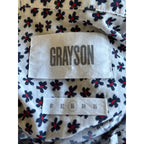 GRAYSON The Hero Button Up Shirt - Floral - Size Medium