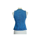 Madewell Denim Harlow Vest - Java Wash - Size 00