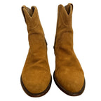 Tecovas The Dean Zip Boot - Honey Suede Leather - 9.5D