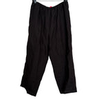 Shamask Linen Pants - Black - Size 16