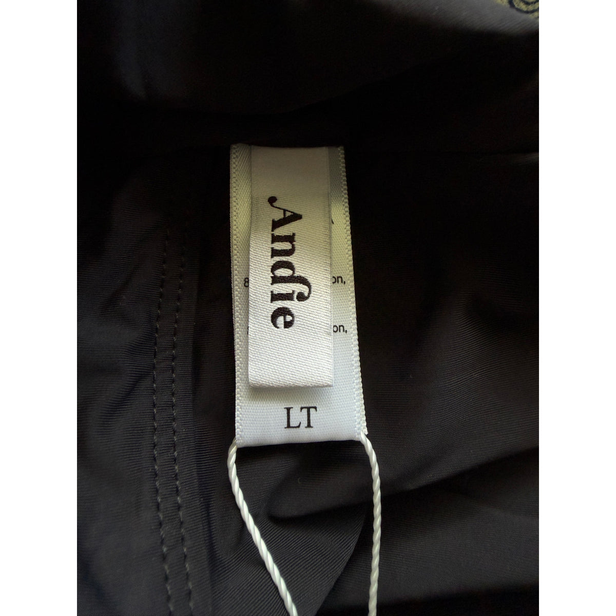 Andie The Fiji One Piece Swimsuit LT - Black - Size Large Tall