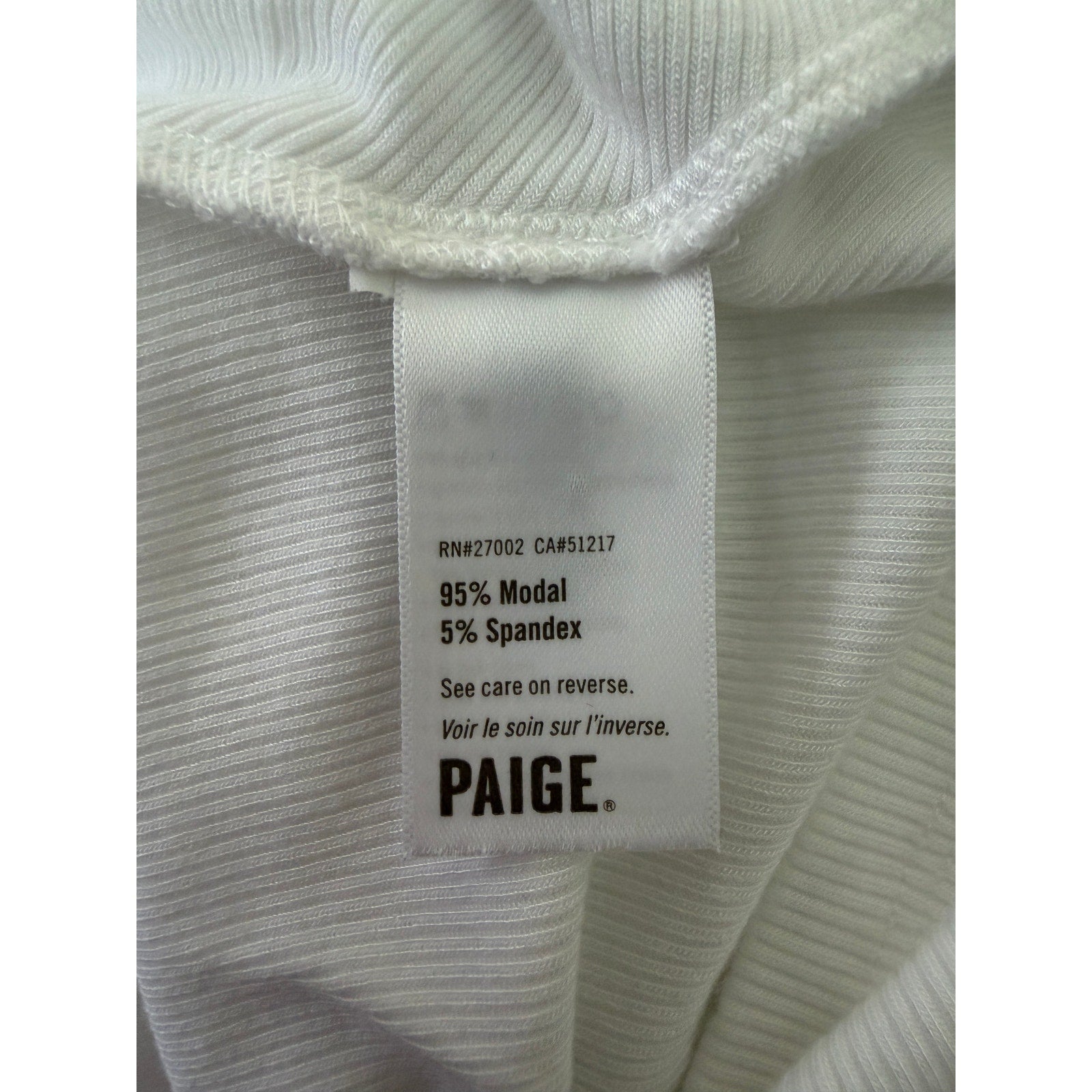 Paige Lafayette Top - Ivory - XS