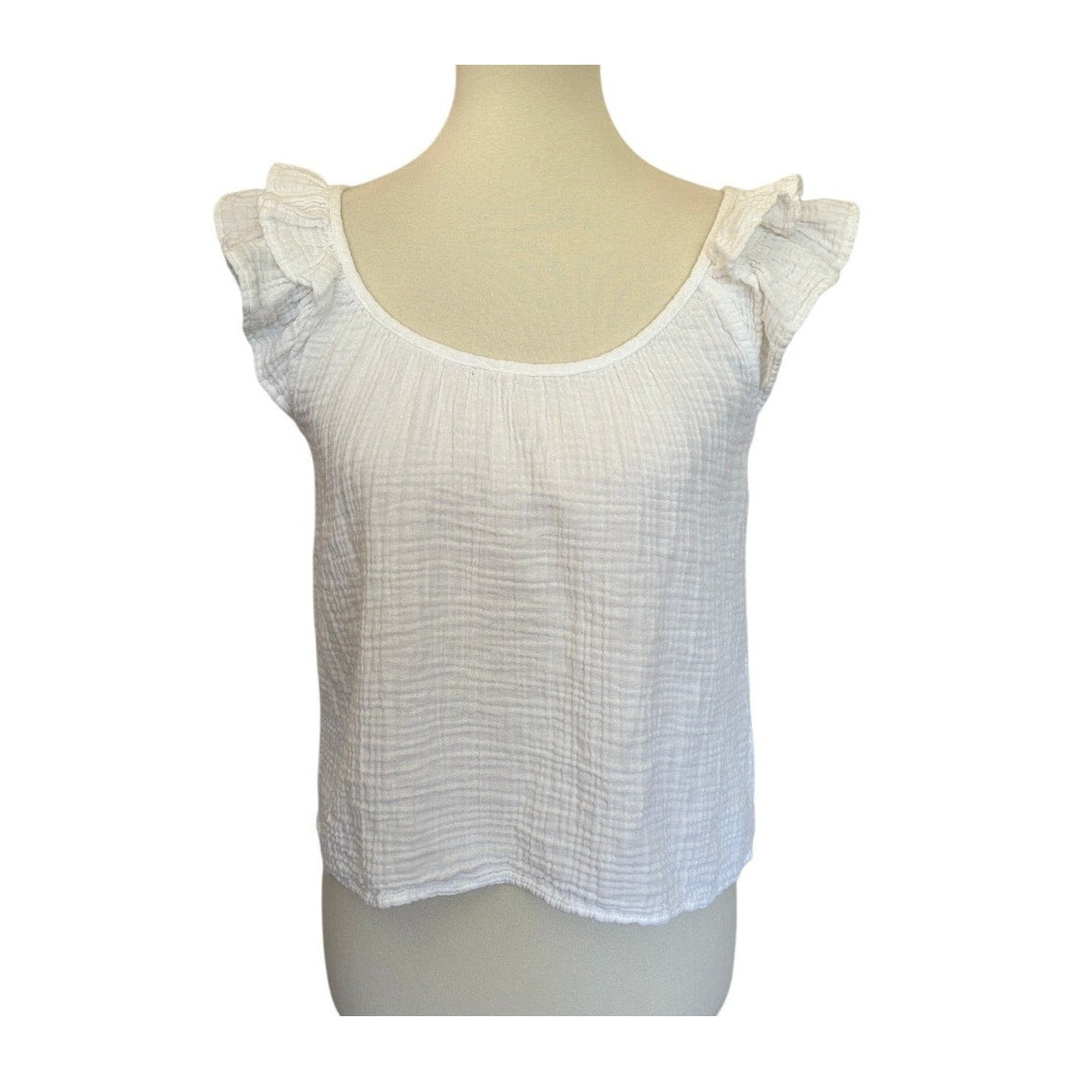 Xirena Kara Top - White - Size XS