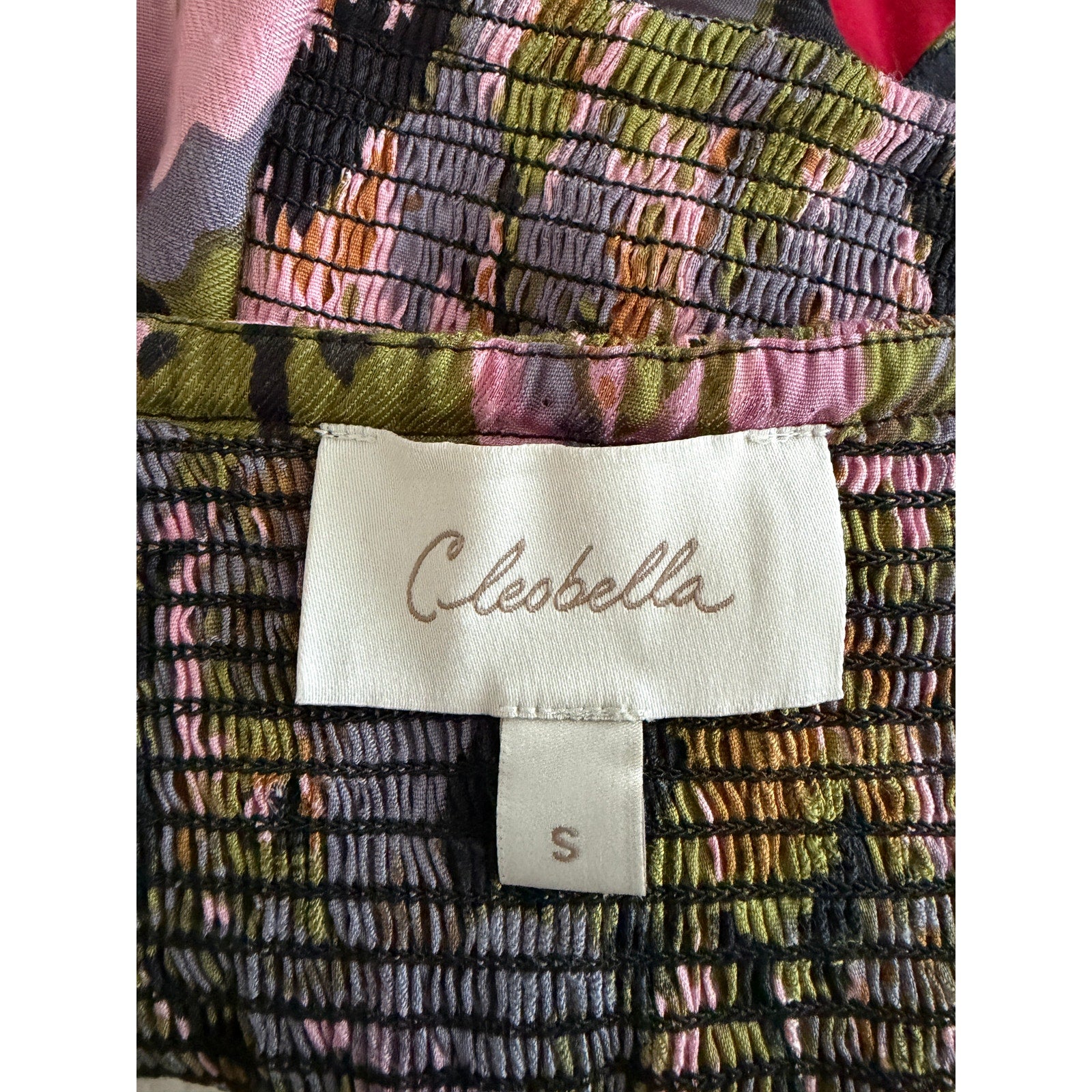 Cleobella Tapestry Print Top and Midi Skirt Set - Small