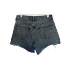 AGOLDE Parker Long Denim Shorts - Skyview Blue - Size 28