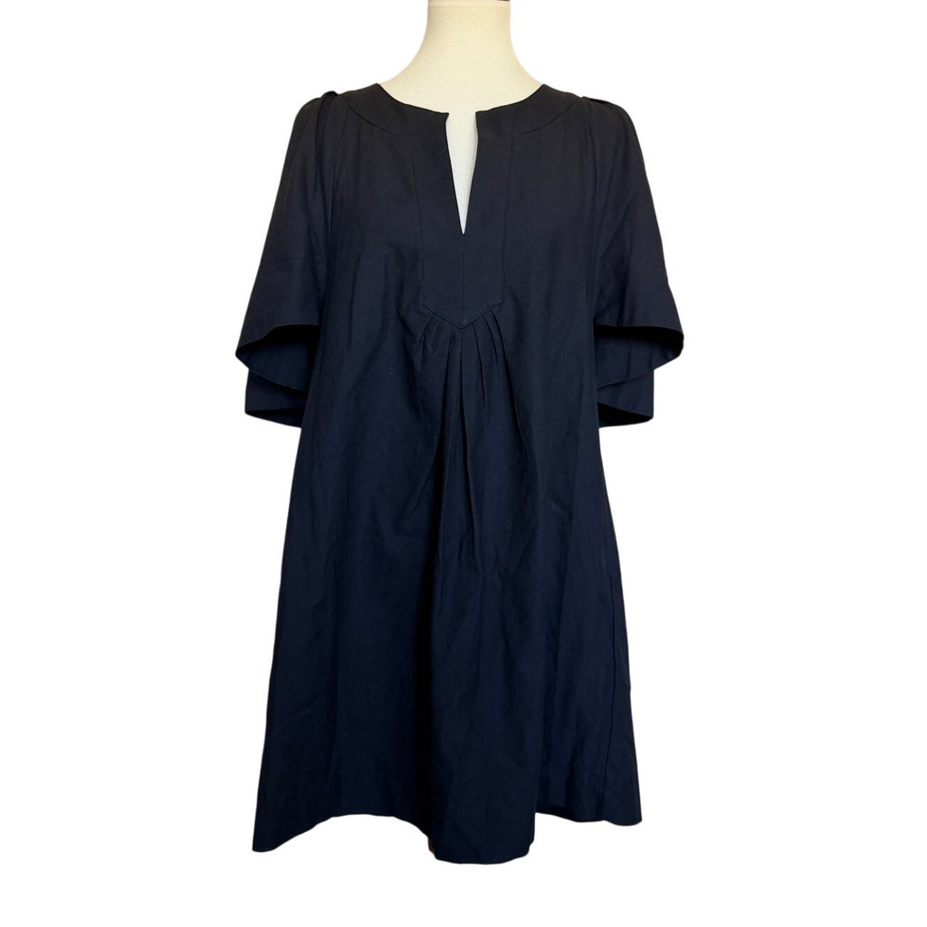 POMANDER PLACE Finley Flutter Sleeve Dress - Black - Large