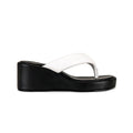 LPA Christina Platform Sandal - Black / White - Size 10