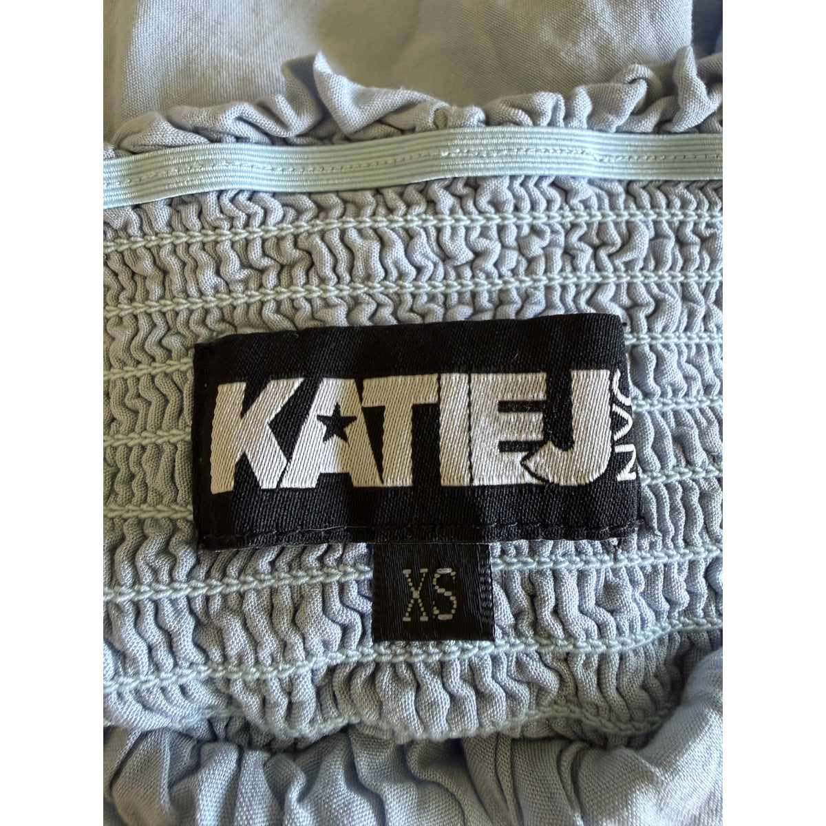 KATIEJ NYC Junior Brooke Solid Skirt - Baby Blue - Size XS