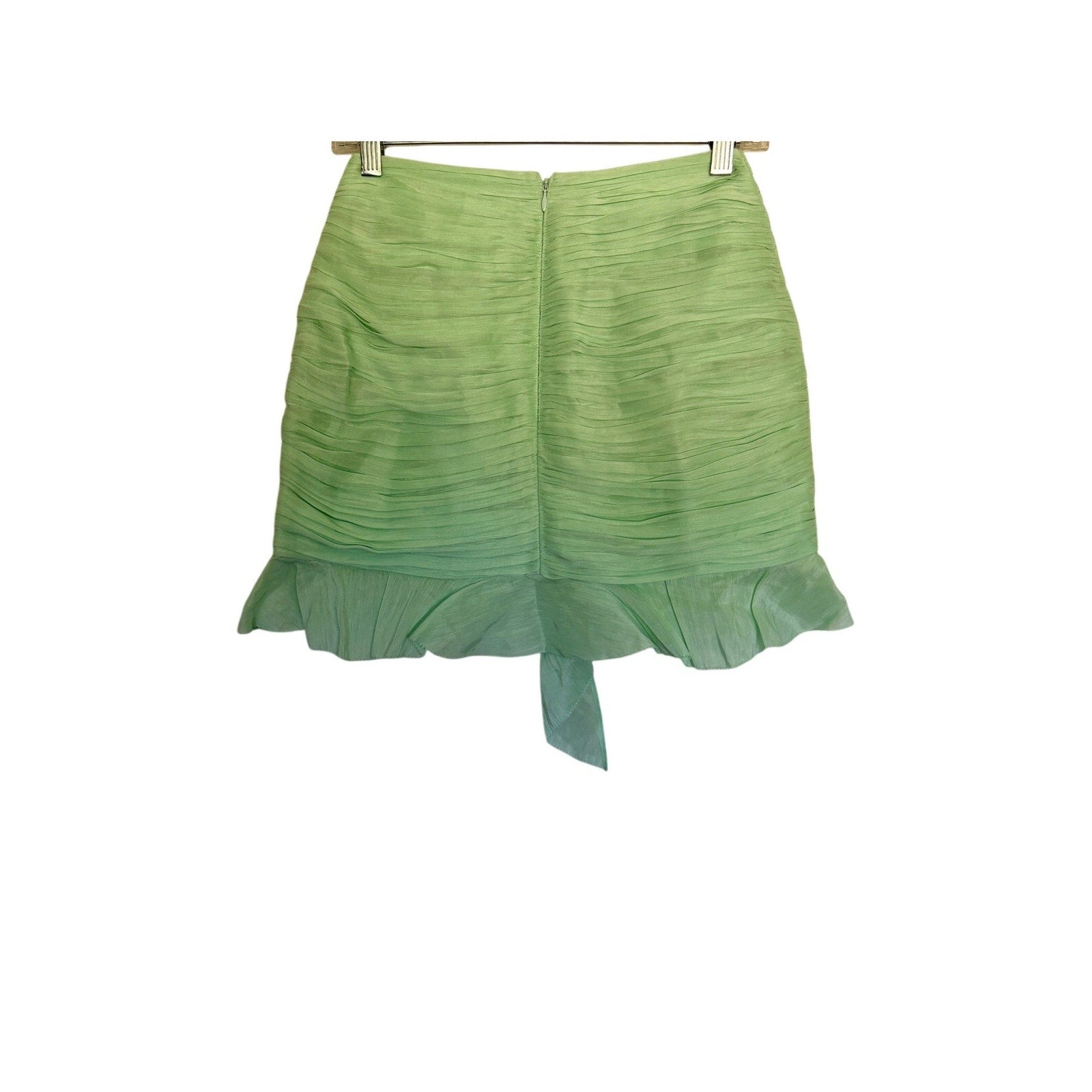 HANSEN AND GRETEL Levi Mini Skirt - Seafoam - Size Extra Small