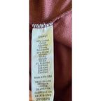MICHAEL STARS Reign Ruched Sleeveless Midi Dress - Printed Espresso - Size Small