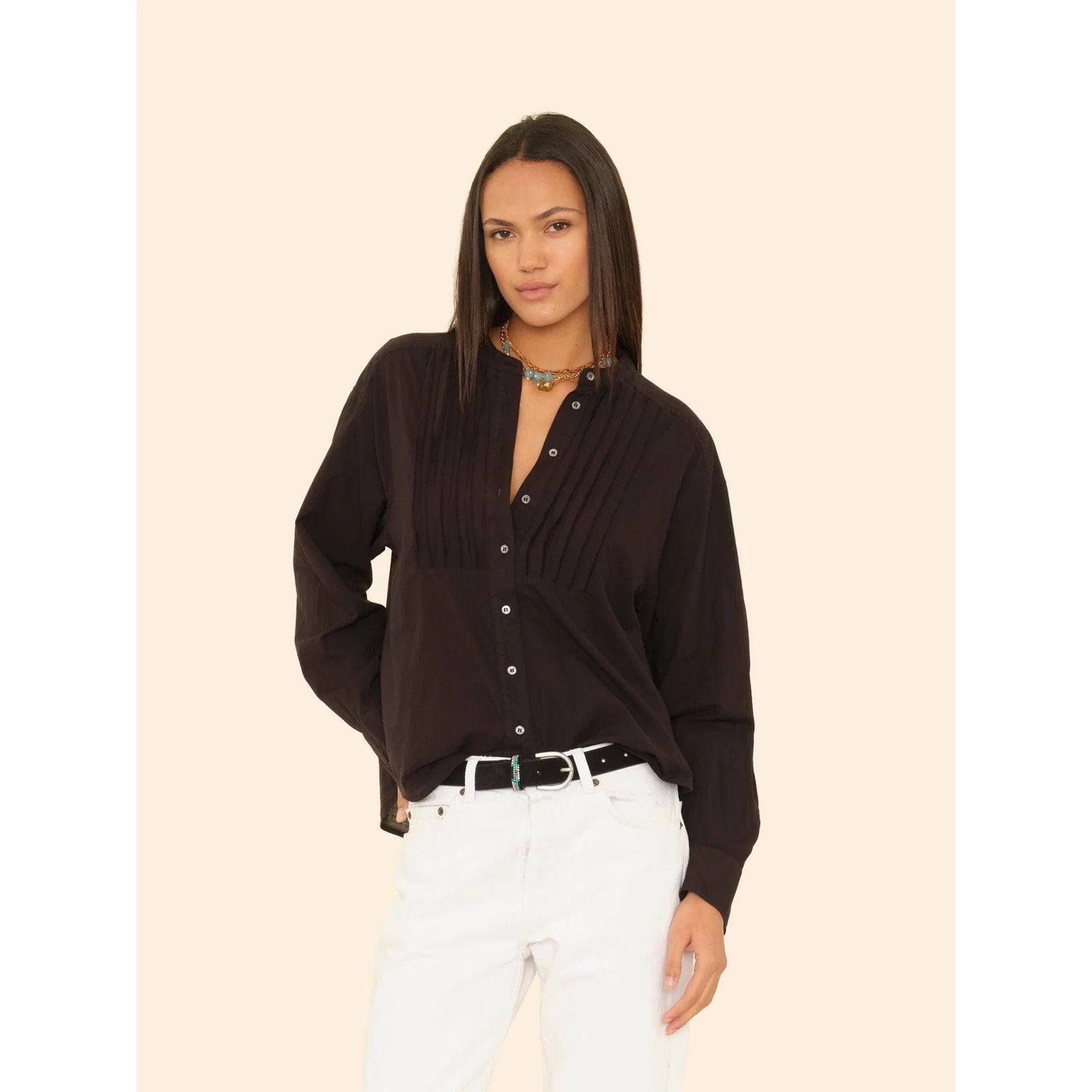 Xirena Miranda Shirt - Black - XS