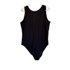 Andie The Malibu Ribbed One Piece Swimsuit - Black - Size XXL