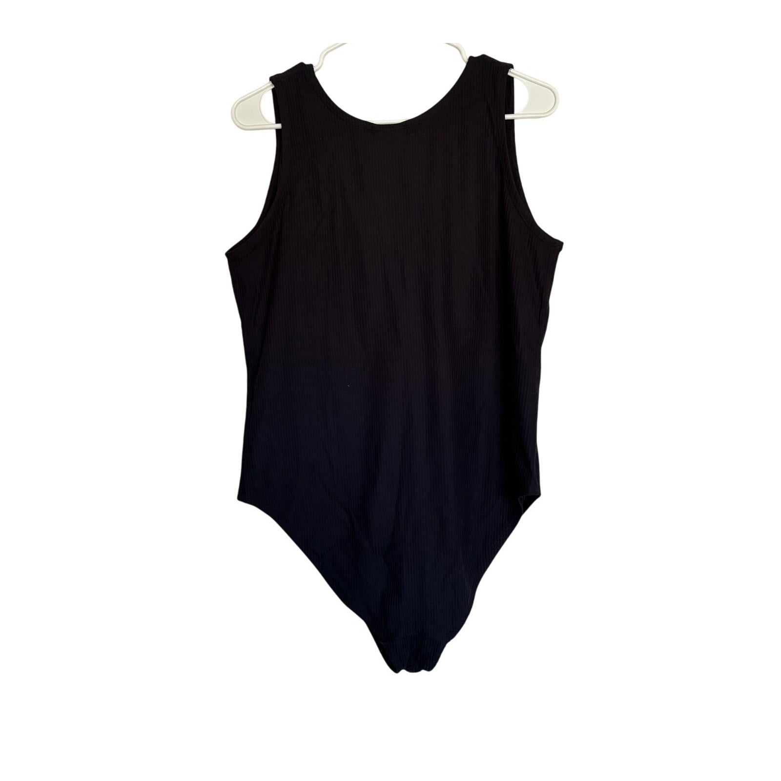 Andie The Malibu Ribbed One Piece Swimsuit - Black - Size XXL
