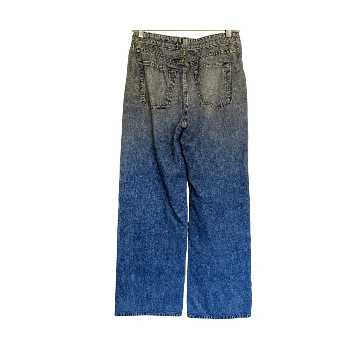 RAG & BONE Wide Leg Miramar Wide Pant - Medium Blue - Size Small