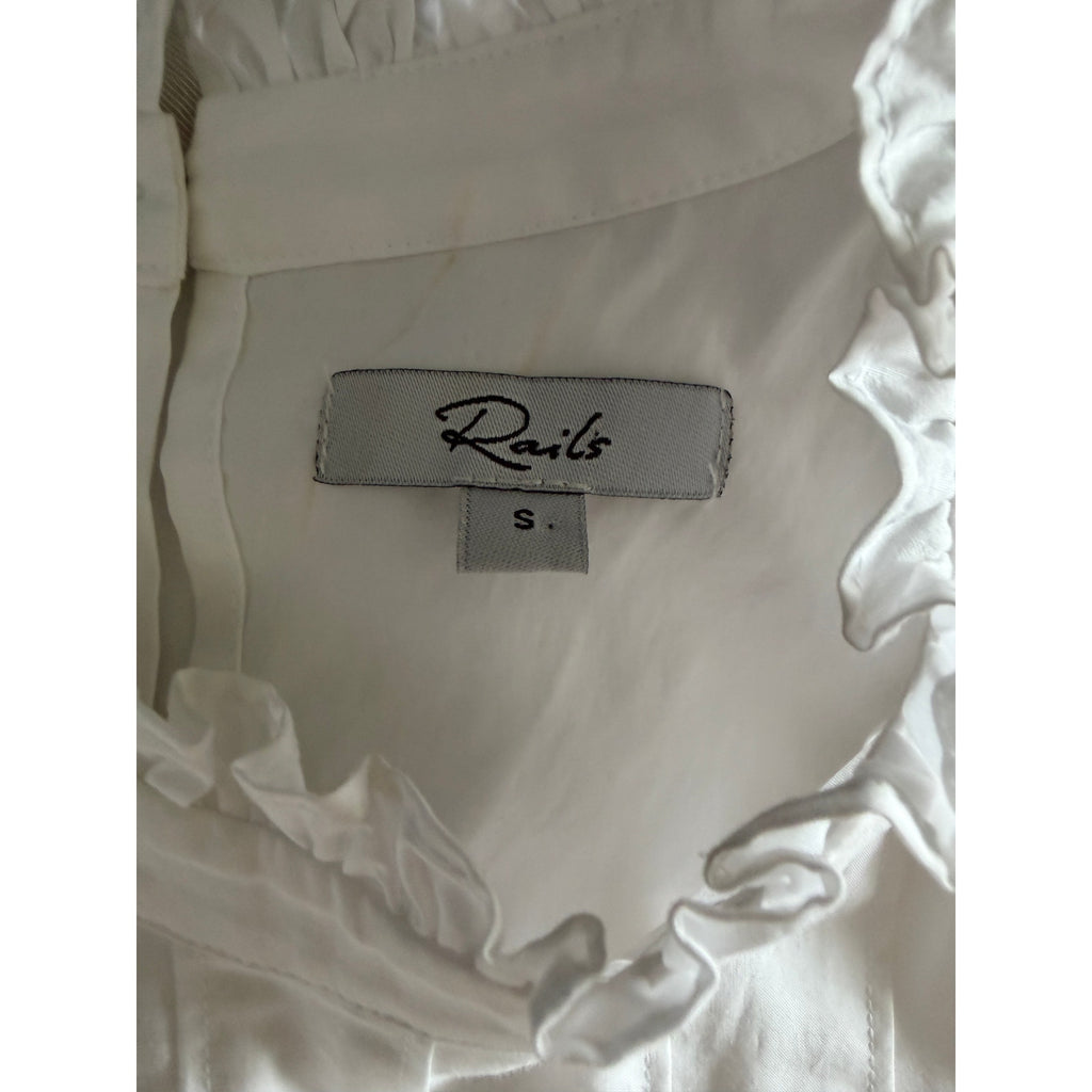Rails Ariana Blouse - White - Size Small