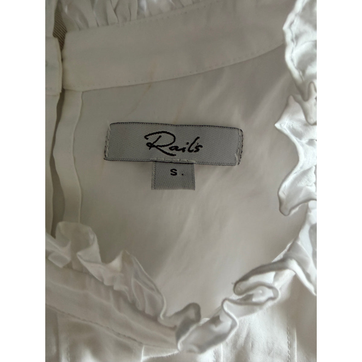 Rails Ariana Blouse - White - Size Small