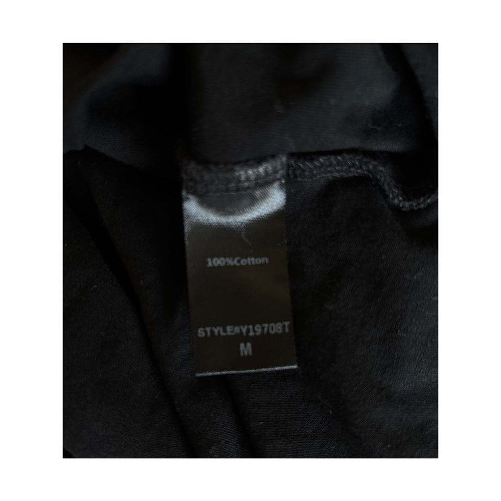 POMANDER PLACE Vesty Puff Short Sleeve Crewneck - Black - Size Medium