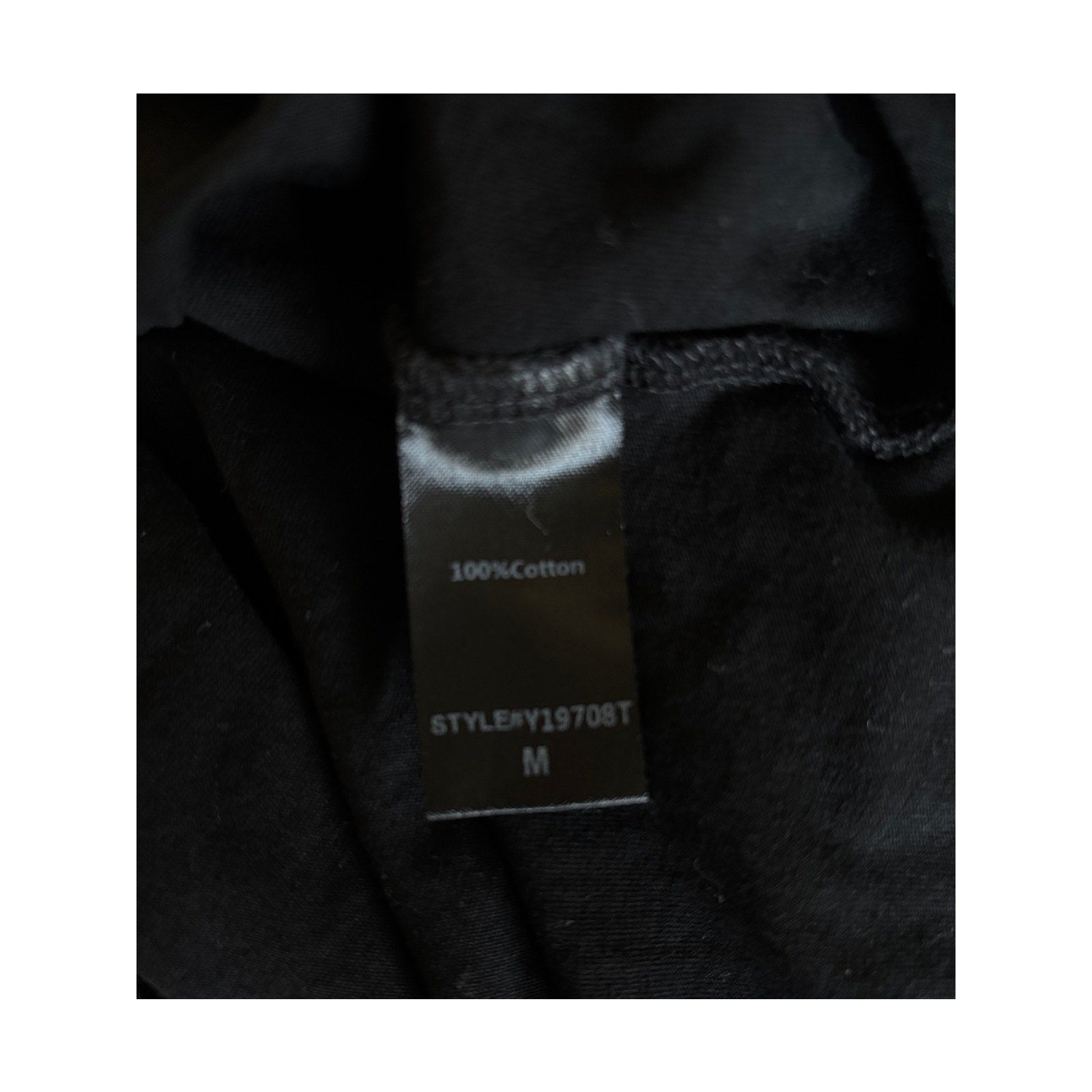 POMANDER PLACE Vesty Puff Short Sleeve Crewneck - Black - Size Medium