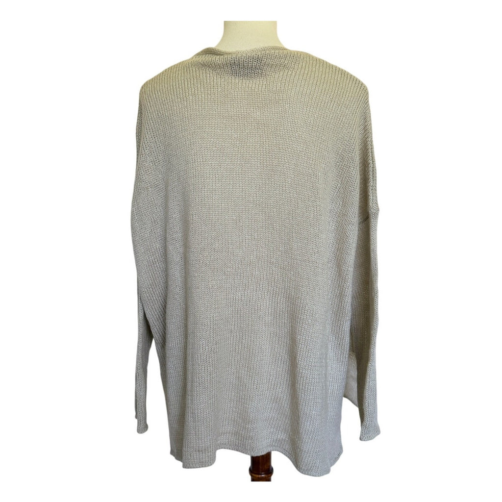 Wooden Ships Champagne Please Sweater - Taupe Black - M/L