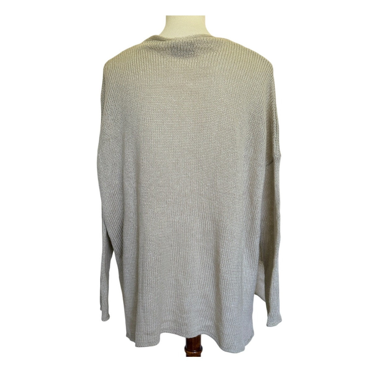 Wooden Ships Champagne Please Sweater - Taupe Black - M/L