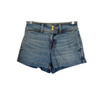 J.CREW Denim Short With Stacked Buttons - Hickory Wash - Size 26