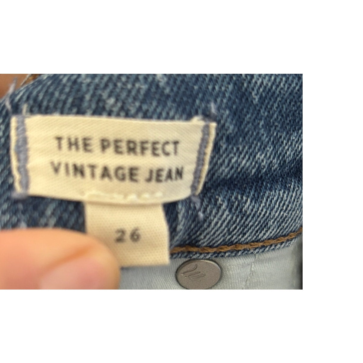 Madewell The Perfect Vintage Jean - Belbury Wash - Size 26
