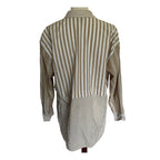 Madewell Modular Oversized Button-Up Shirt - Mixed Stripe - Small