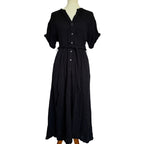 Xirena Cate Midi Dress - Black - Small