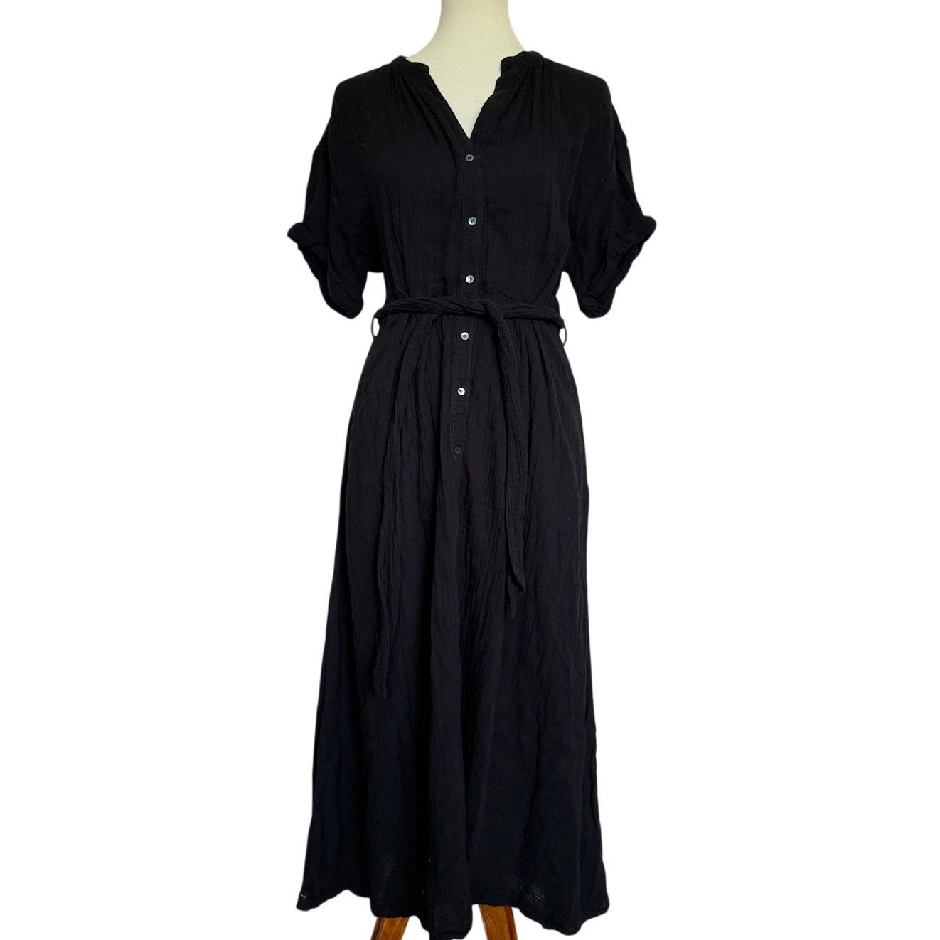 Xirena Cate Midi Dress - Black - Small