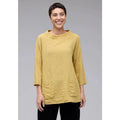 Cut Loose Raglan Pocket Top In Fall Parachute #6386798 - Mustard Seed - Medium